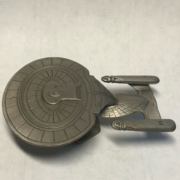 USS Enterprise 1992 Rawcliffe Pewter Star Trek - Picture 4 of 6